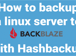 How to backup a linux server to B2 Backblaze Cloud with Hashbackup
